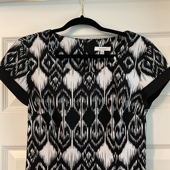 Black & White Cocktail Dress - Picture 2 of 2